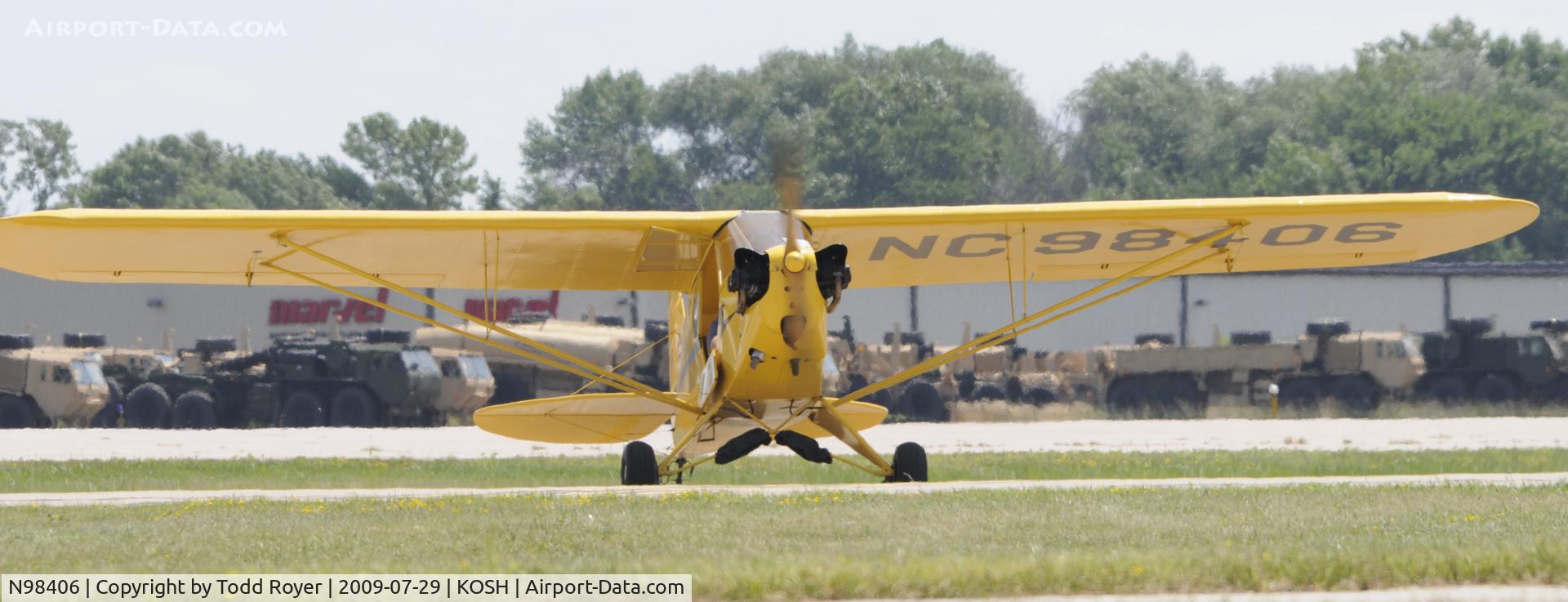 N98406, 1946 Piper J3C-65 Cub Cub C/N 18593, EAA AIRVENTURE 2009