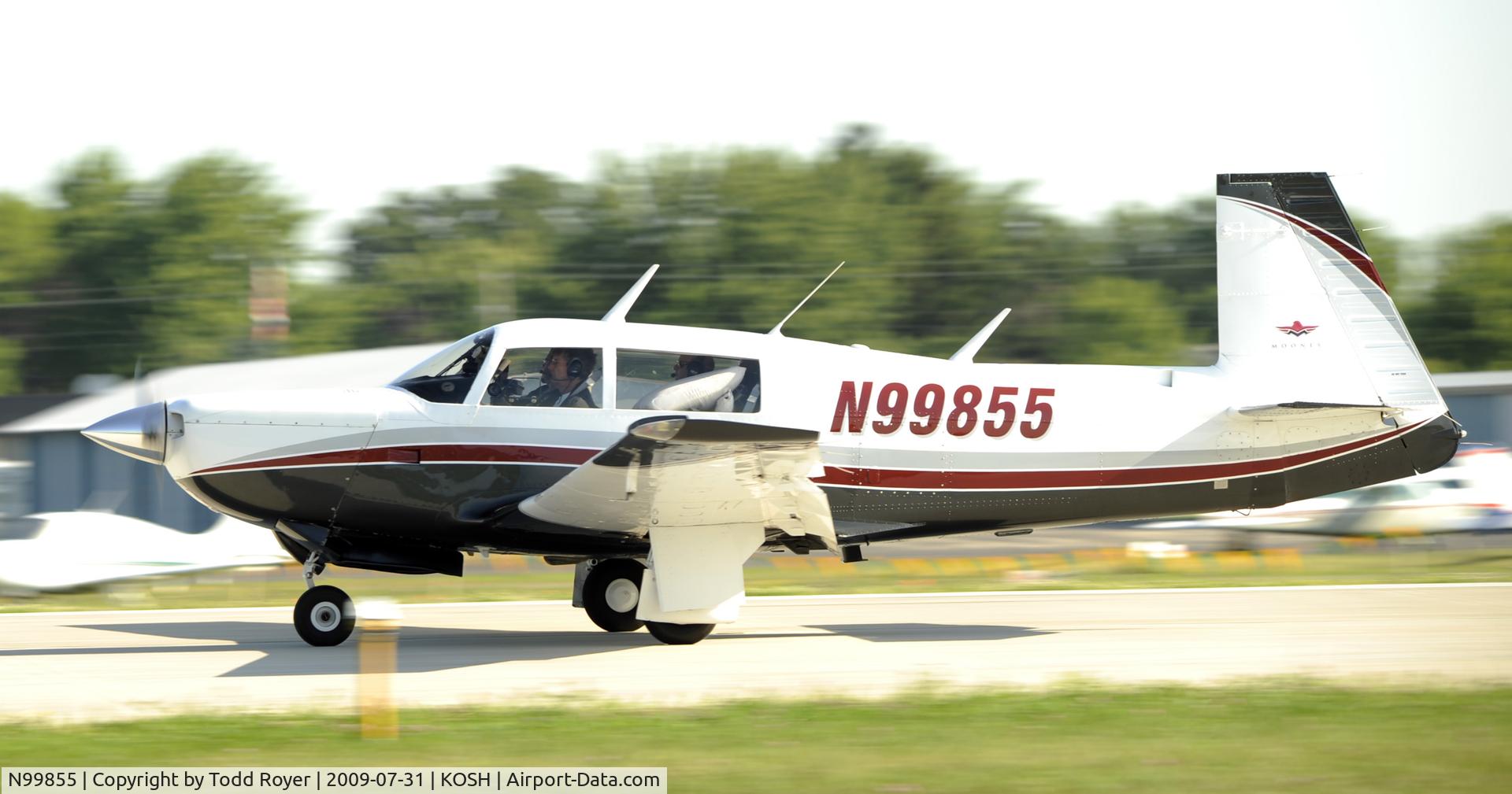 N99855, 1981 Mooney M20K C/N 25-0550, EAA AIRVENTURE 2009