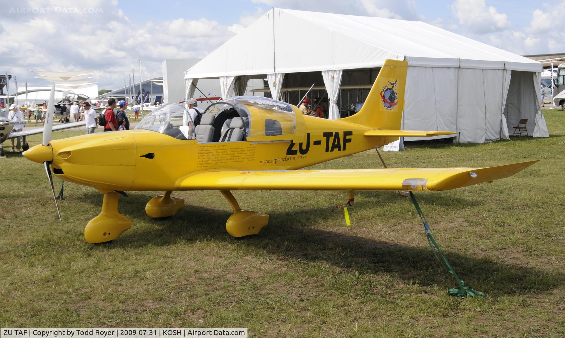 ZU-TAF, The Airplane Factory Sling 4 C/N 001, EAA AIRVENTURE 2009