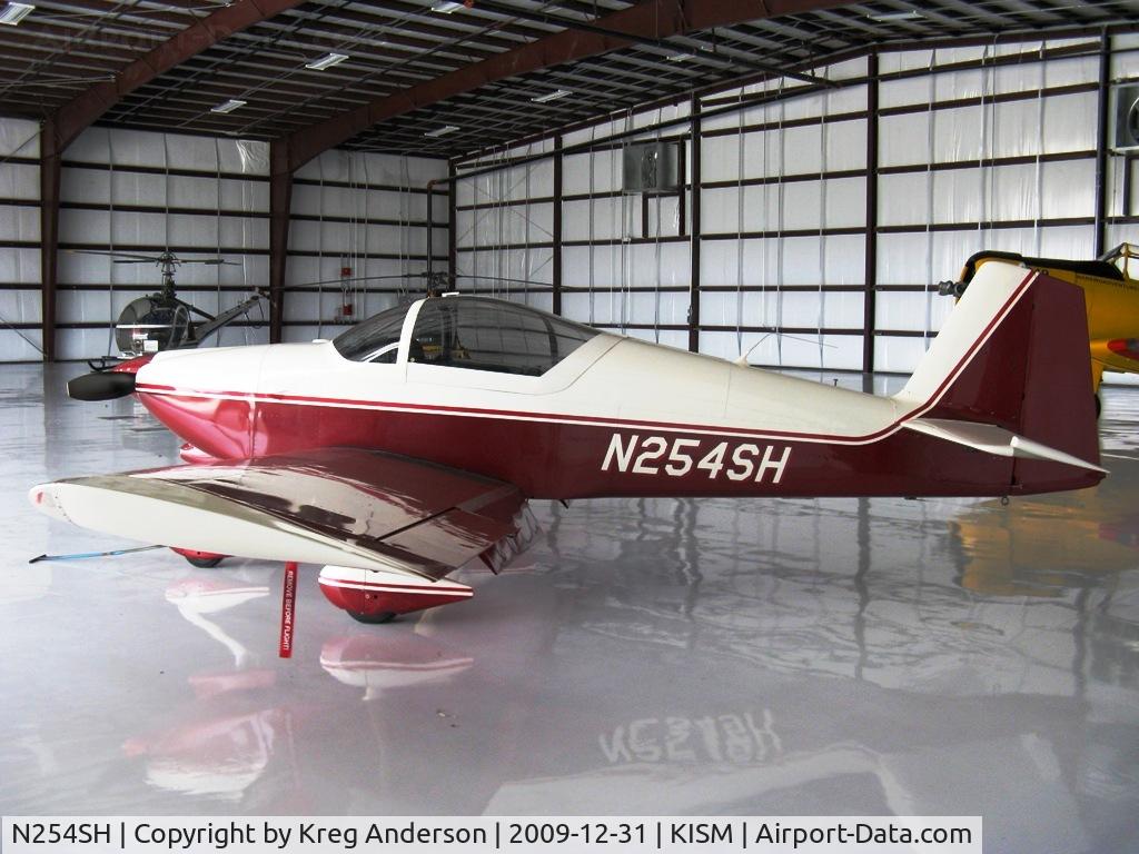 N254SH, 1997 Vans RV-6A C/N 24259, Stuck in a hangar at Kissimmee Air Museum.