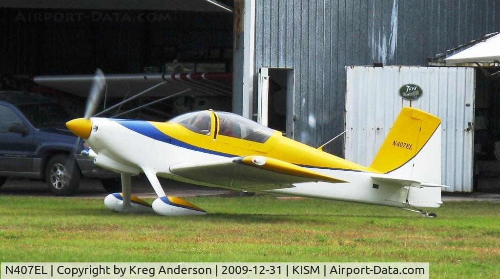 N407EL, Vans RV-7 C/N 71133, Taxiing to the active runway at Kissimmee, FL.