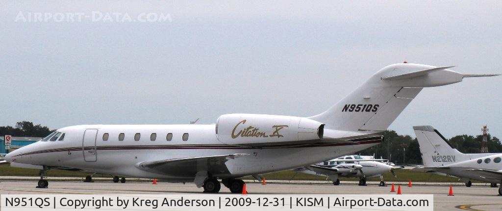 N951QS, 2001 Cessna 750 Citation X Citation X C/N 750-0151, Parked at Atlantic Aviation in Kissimmee, FL.
