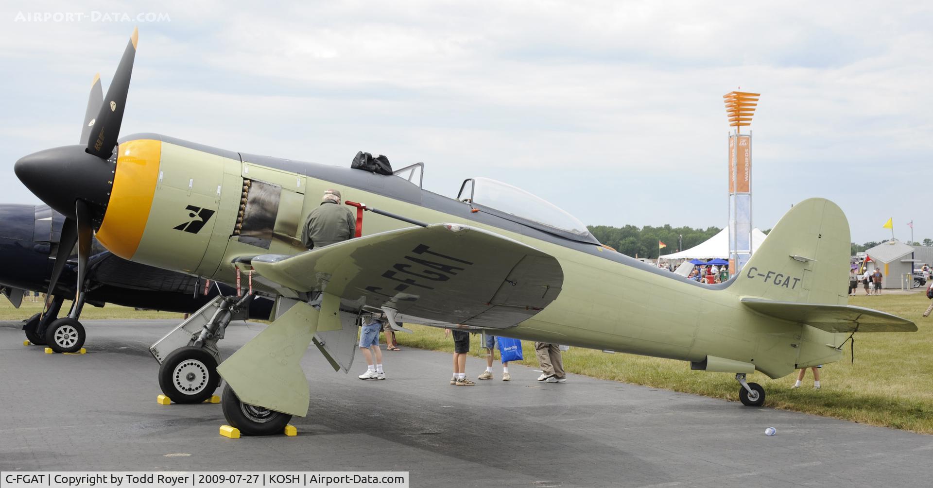 C-FGAT, 1957 Hawker Sea Fury T.20S C/N 41H/623282, EAA AIRVENTURE 2009