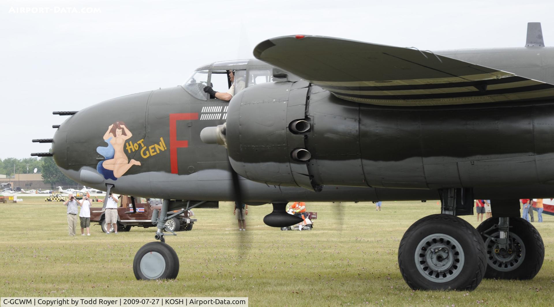 C-GCWM, 1945 North American B-25J Mitchell Mitchell C/N 108-47734, EAA AIRVENTURE 2009