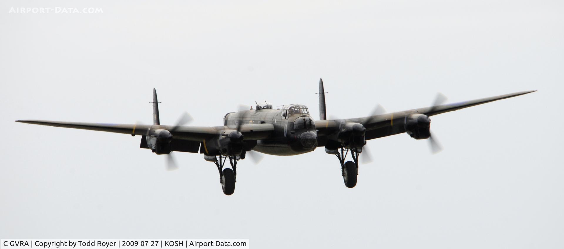 C-GVRA, 1945 Victory Aircraft Avro 683 Lancaster BX C/N FM 213 (3414), EAA AIRVENTURE 2009