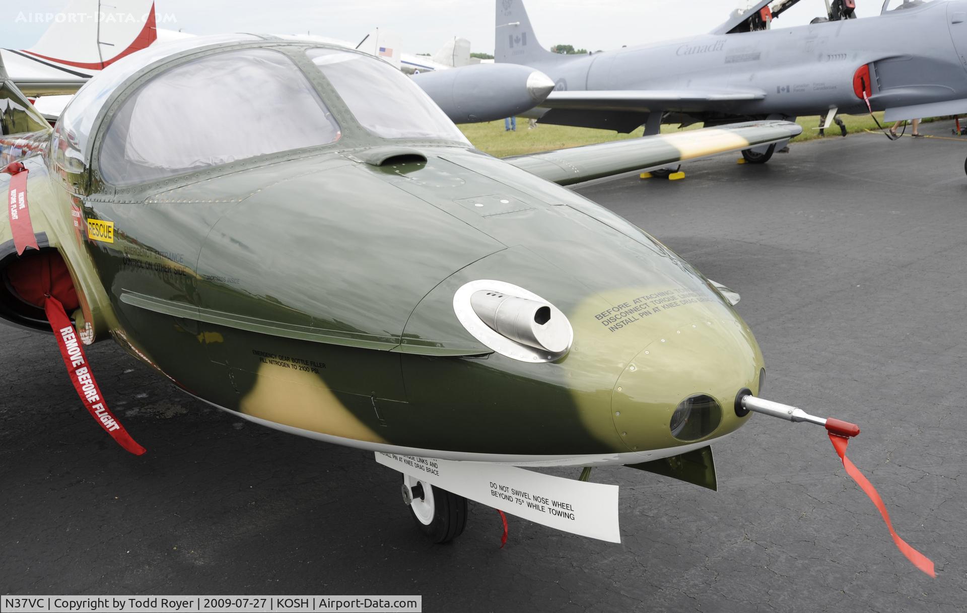 N37VC, 1967 Cessna T-37C Tweety Bird C/N 40976, EAA AIRVENTURE 2009
