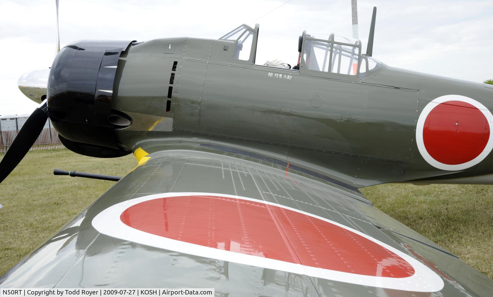 N50RT, 1992 Mitsubishi A6M2 Zero Replica C/N 0001, EAA AIRVENTURE 2009