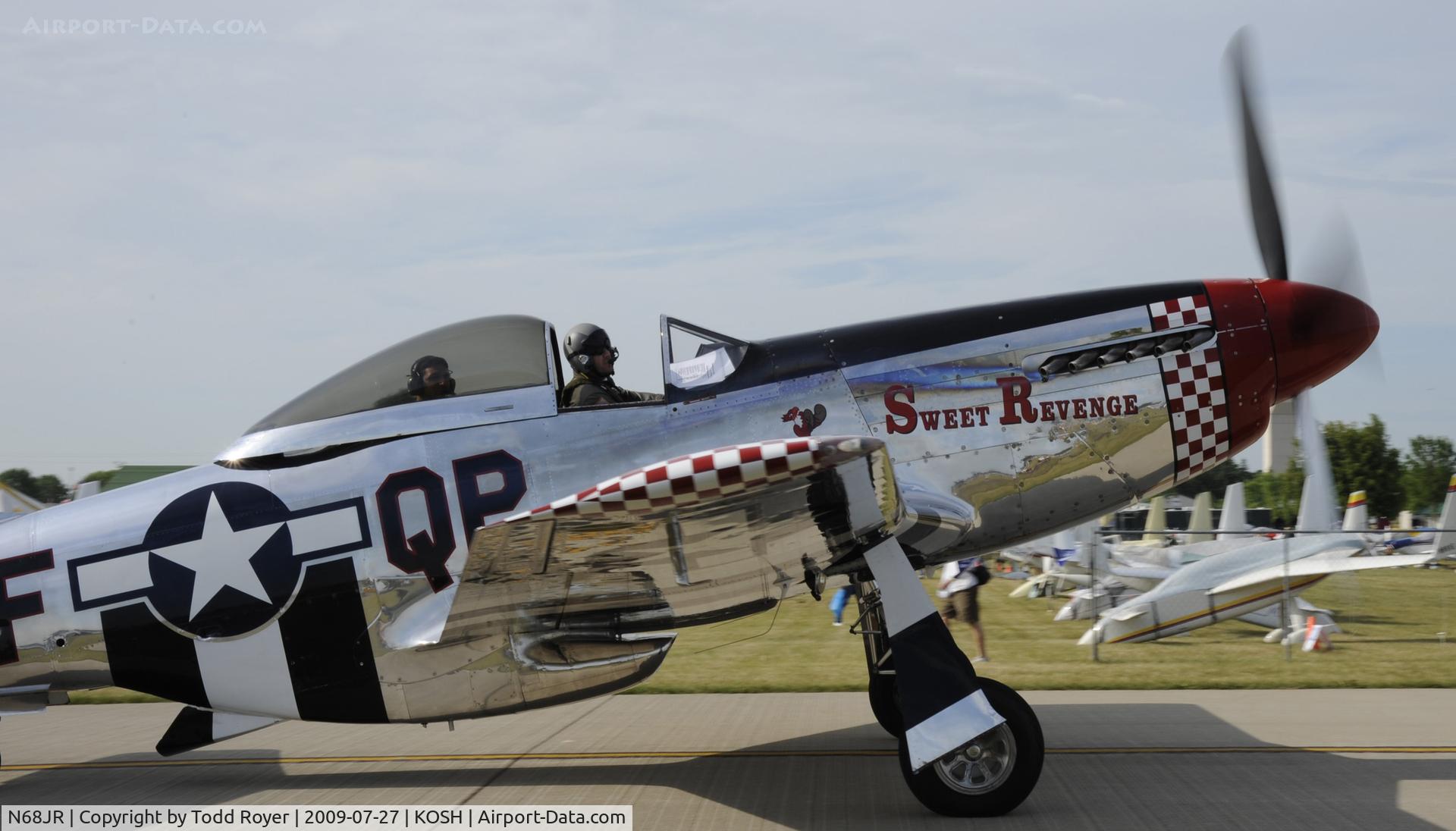 N68JR, 1944 North American P-51D Mustang C/N 44-72051, EAA AIRVENTURE 2009