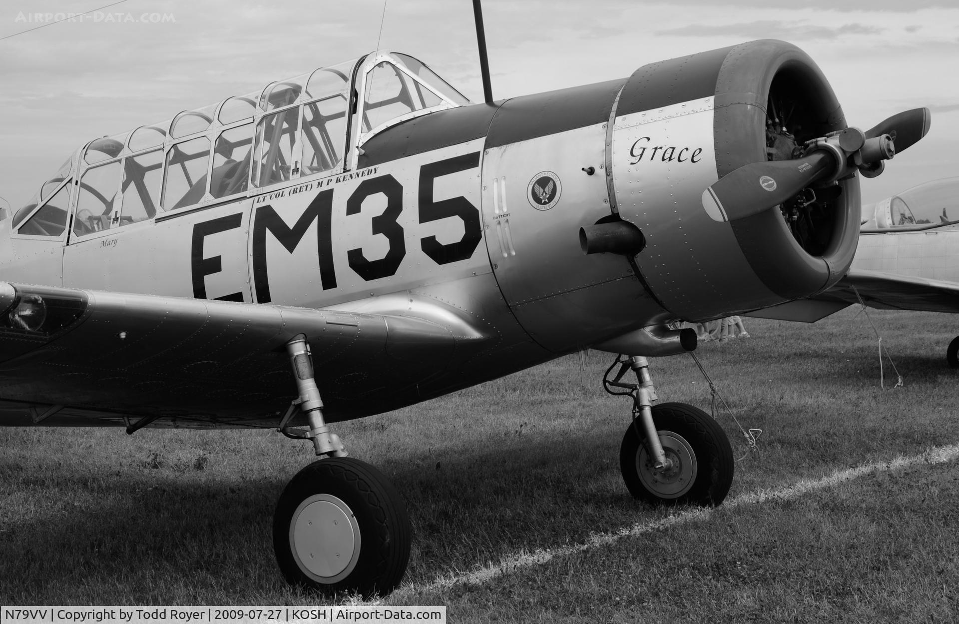 N79VV, 1942 Consolidated Vultee BT-13A C/N 11756, EAA AIRVENTURE 2009