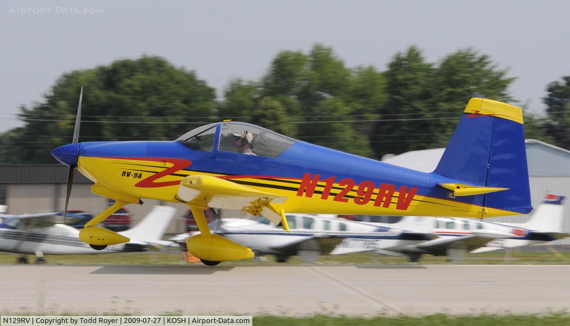 N129RV, 2000 Vans RV-9A C/N 2, EAA AIRVENTURE 2009