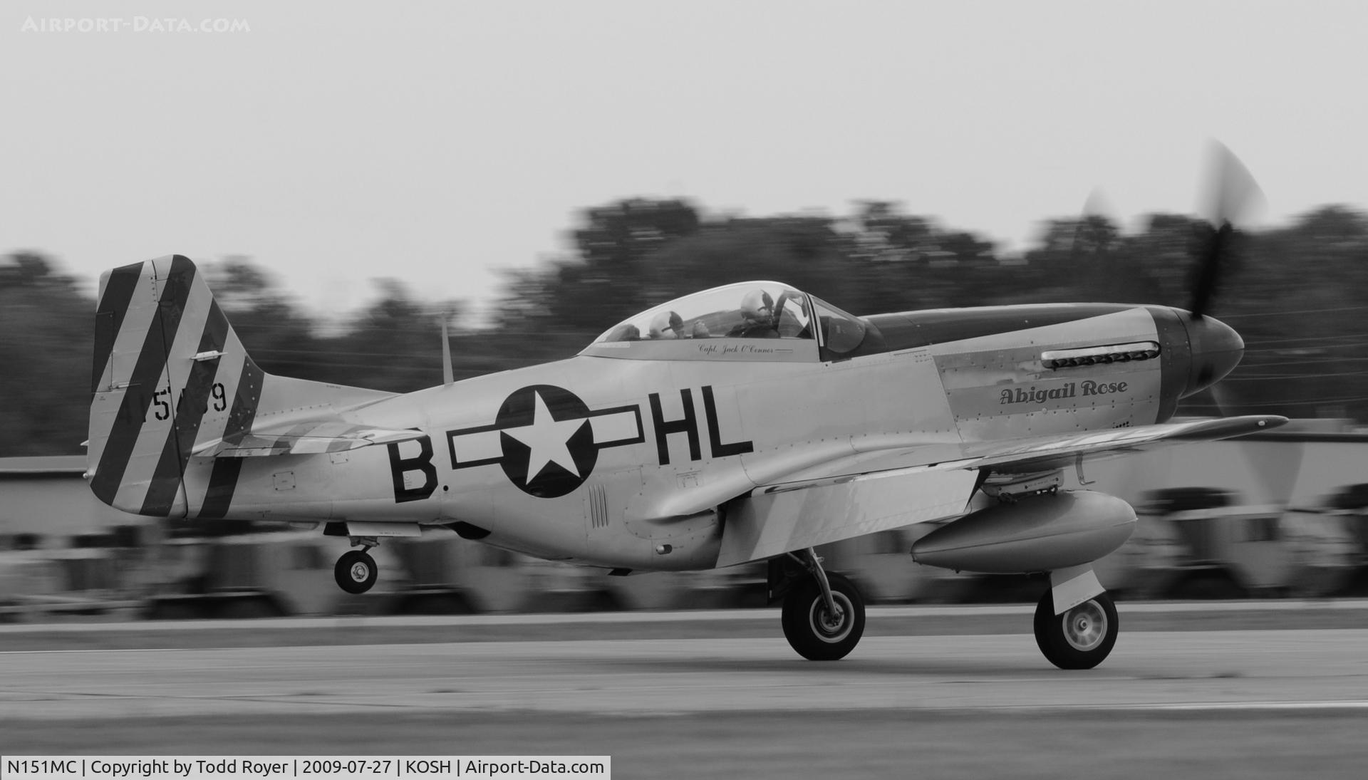 N151MC, 1968 North American F-51D Mustang Mustang C/N AF6722581, EAA AIRVENTURE 2009