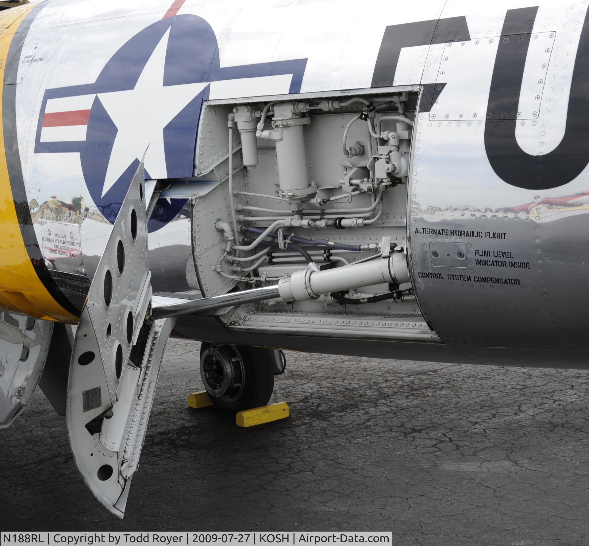 N188RL, 1952 North American F-86F Sabre C/N 191-682, EAA AIRVENTURE 2009
