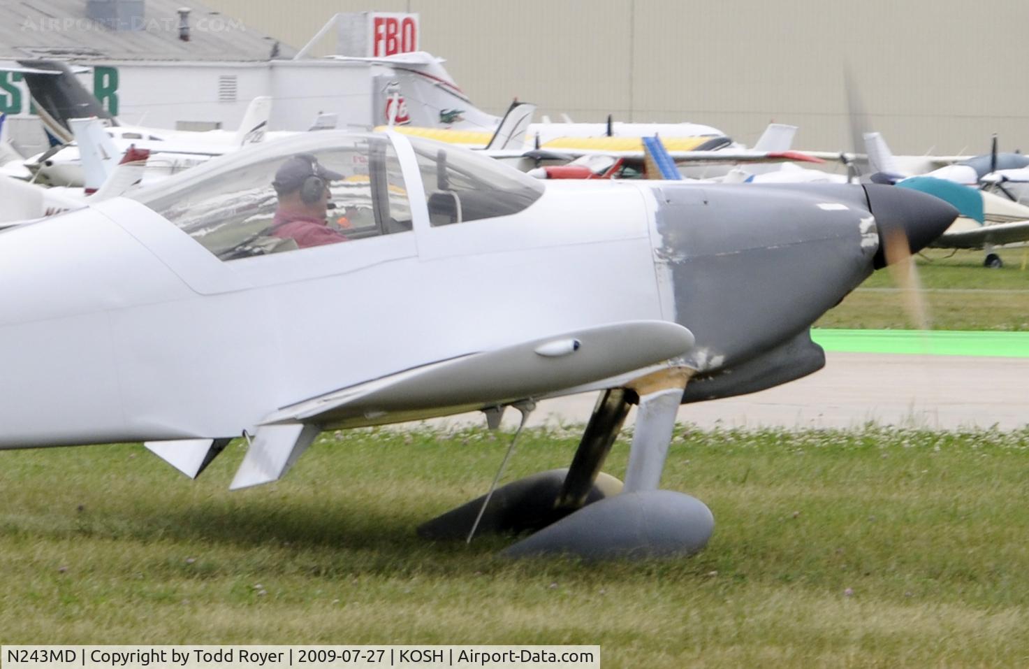 N243MD, 1997 Vans RV-6 C/N 20665, EAA AIRVENTURE 2009