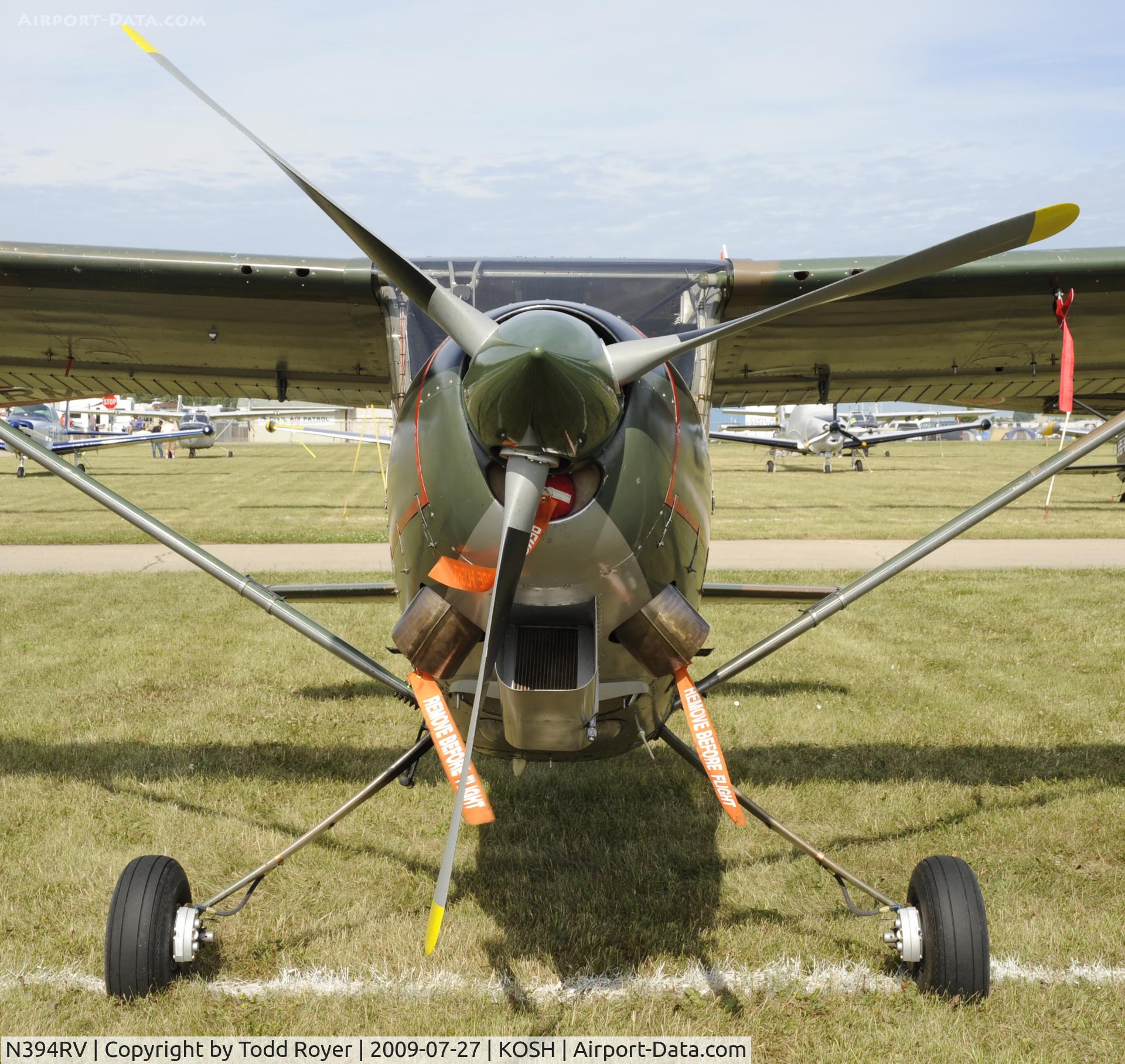N394RV, SIAI-Marchetti SM-1019 C/N 040, EAA AIRVENTURE 2009