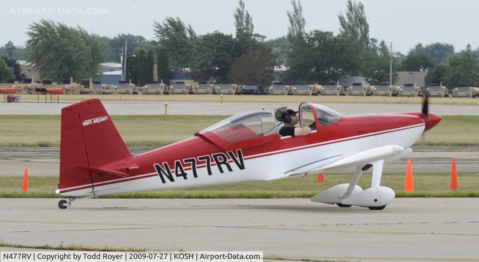 N477RV, 2004 Vans RV-7 C/N 71702, EAA AIRVENTURE 2009