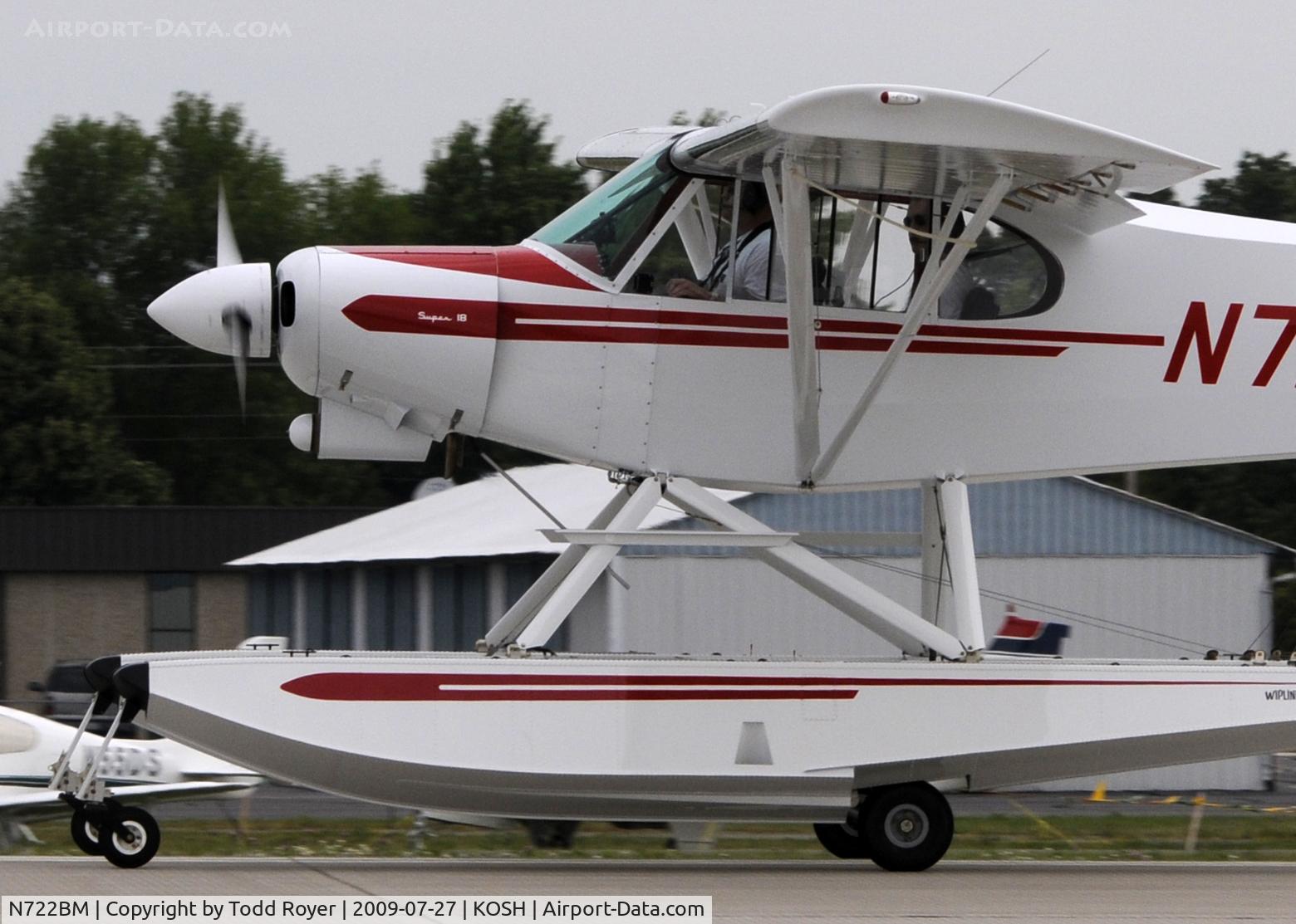 N722BM, 2009 Piper PA-18 Replica C/N 18251, EAA AIRVENTURE 2009