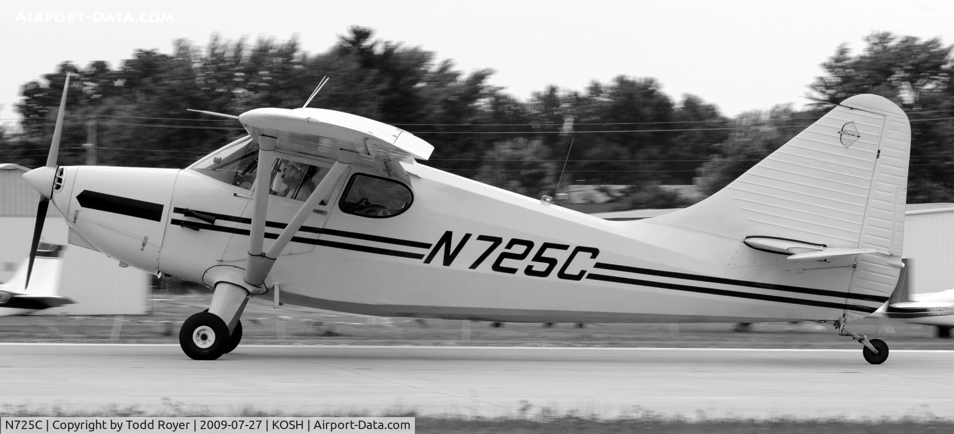 N725C, 1947 Stinson 108-3 Voyager C/N 108-3725, EAA AIRVENTURE 2009