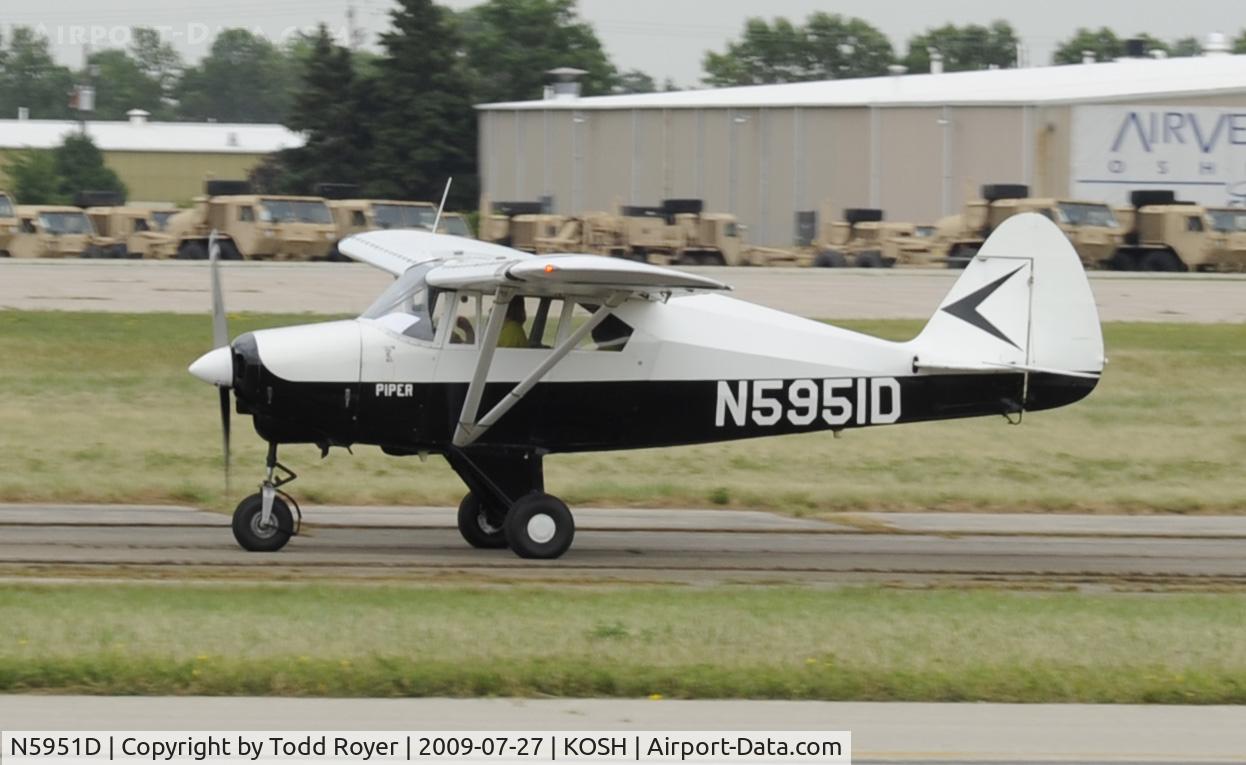 N5951D, 1956 Piper PA-22-150 C/N 22-4615, EAA AIRVENTURE 2009