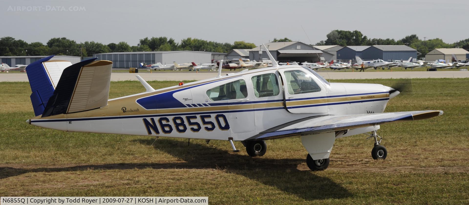 N6855Q, 1964 Beech S35 Bonanza C/N D-7464, EAA AIRVENTURE 2009