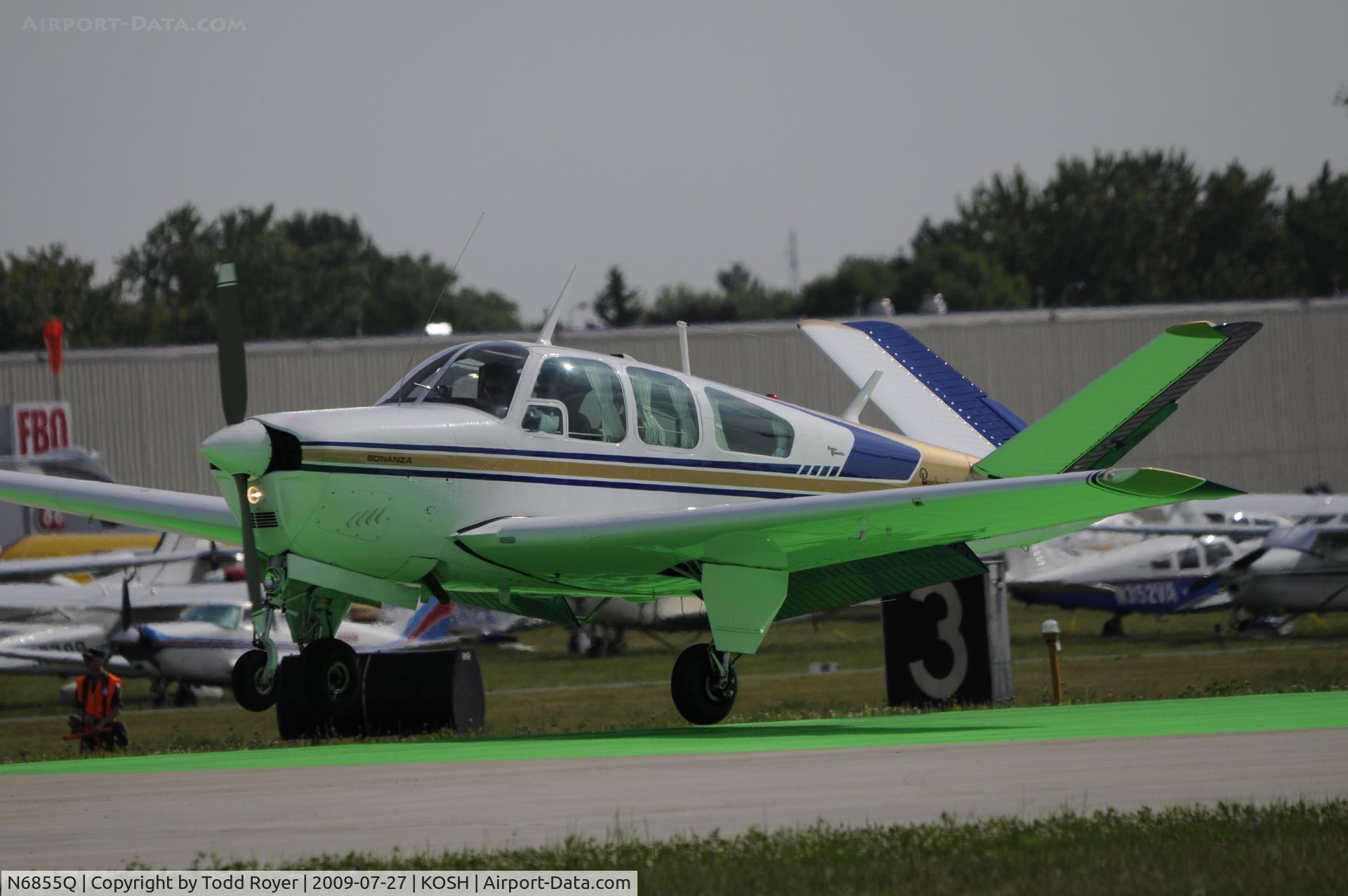 N6855Q, 1964 Beech S35 Bonanza C/N D-7464, EAA AIRVENTURE 2009