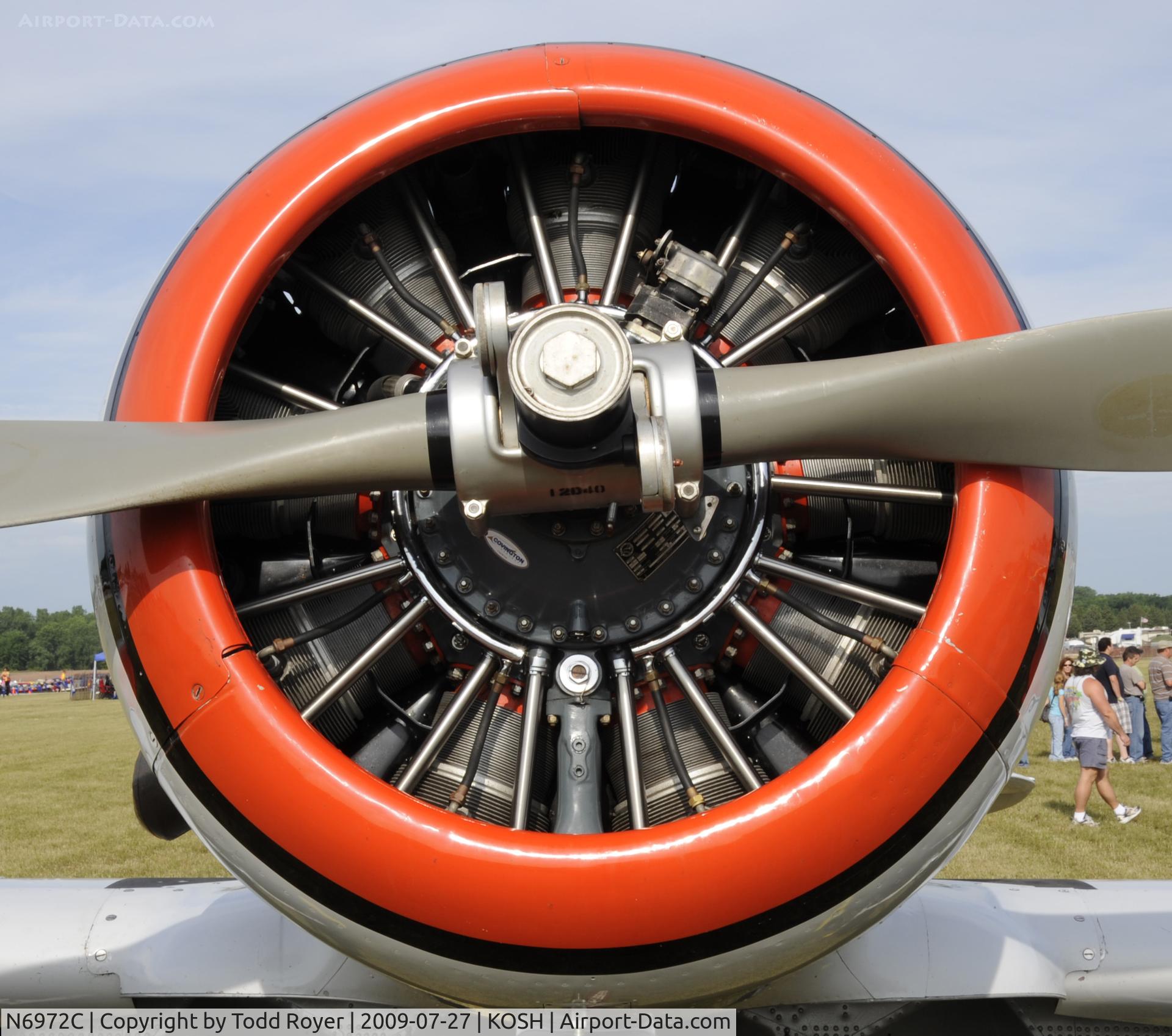 N6972C, 1946 North American SNJ-5 Texan Texan C/N 90680, EAA AIRVENTURE 2009