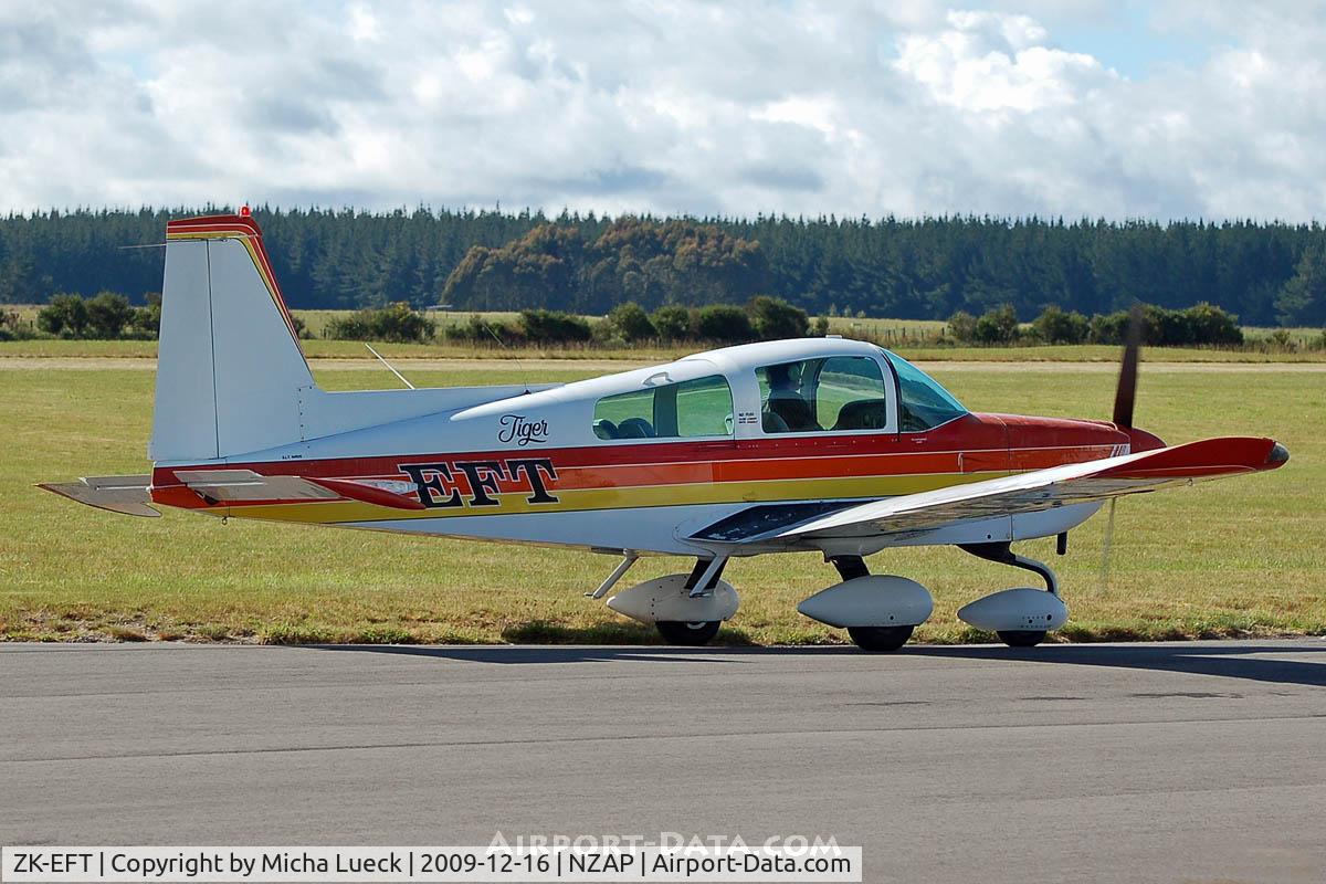ZK-EFT, Grumman American AA-5B Tiger C/N AA5B-0518, At Taupo
