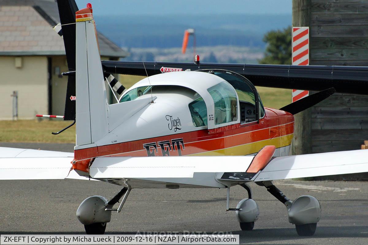 ZK-EFT, Grumman American AA-5B Tiger C/N AA5B-0518, At Taupo
