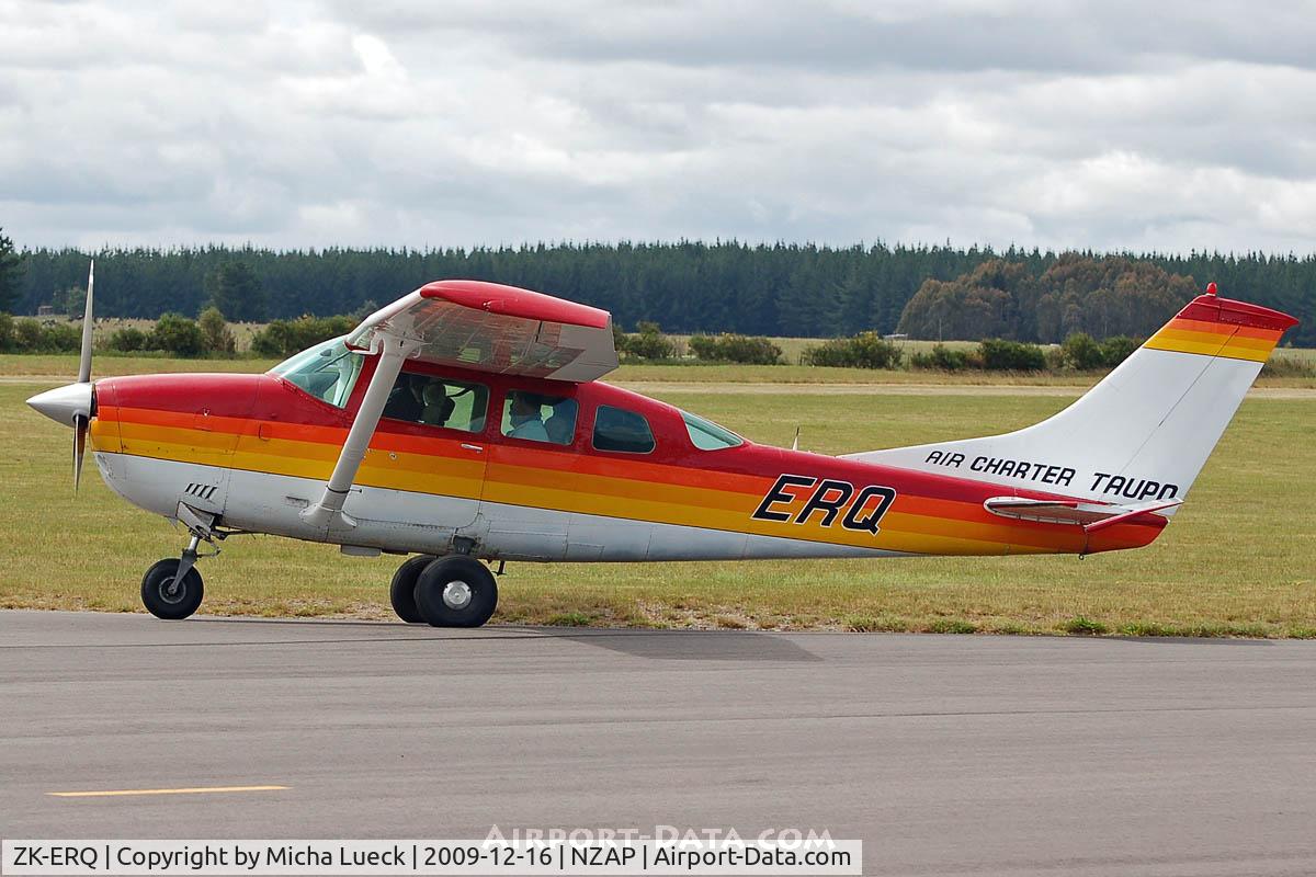 ZK-ERQ, 1971 Cessna U206F Stationair C/N U20601738, At Taupo
