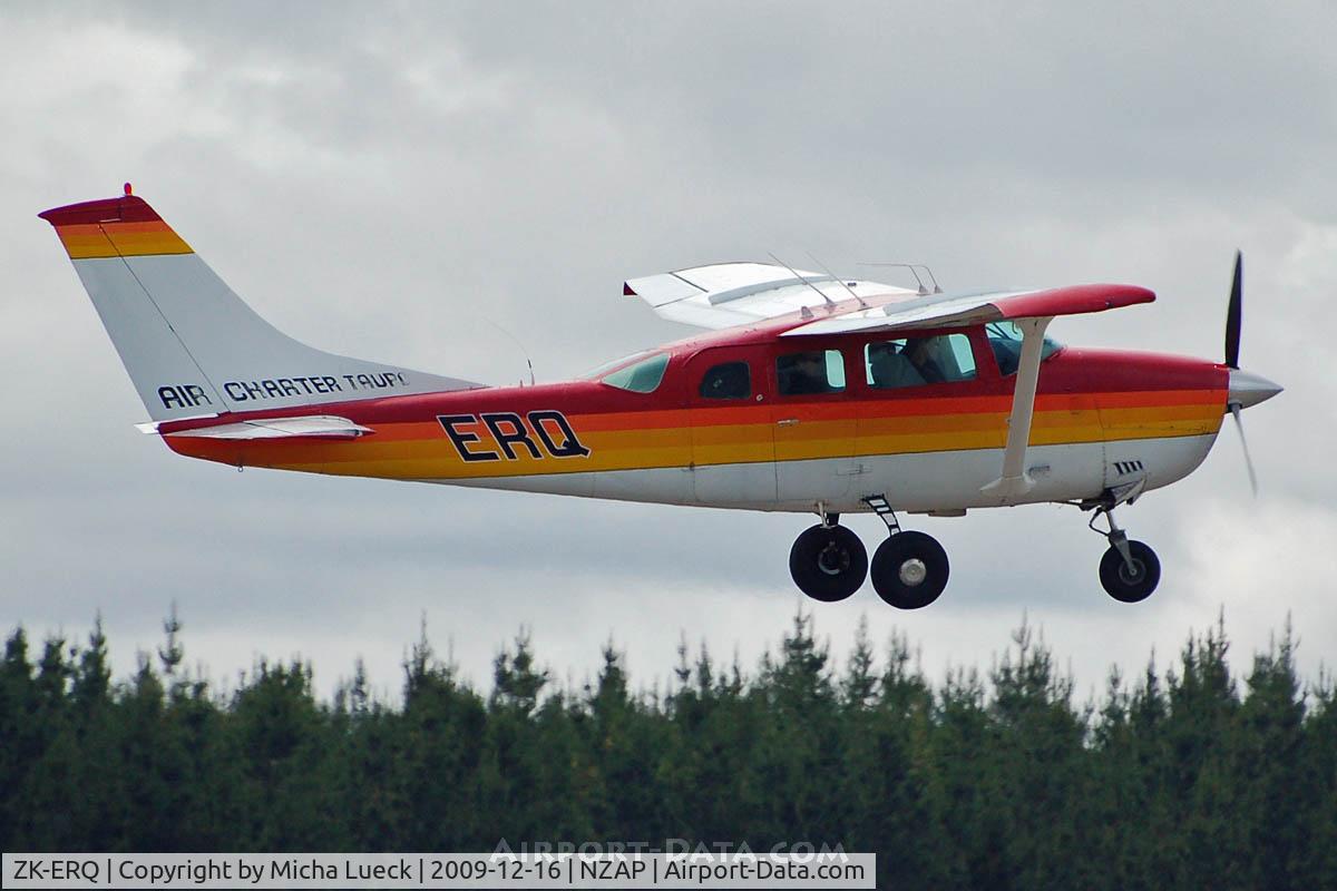 ZK-ERQ, 1971 Cessna U206F Stationair C/N U20601738, At Taupo