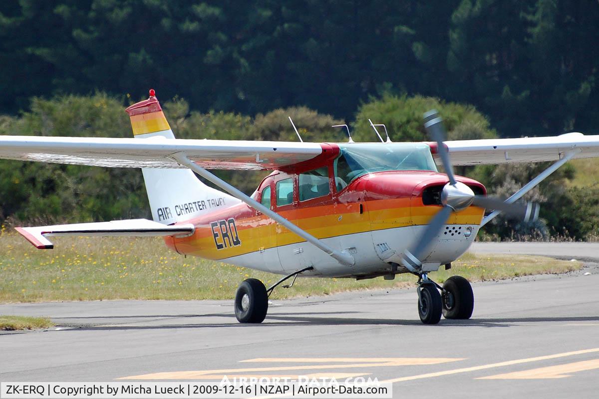 ZK-ERQ, 1971 Cessna U206F Stationair C/N U20601738, At Taupo