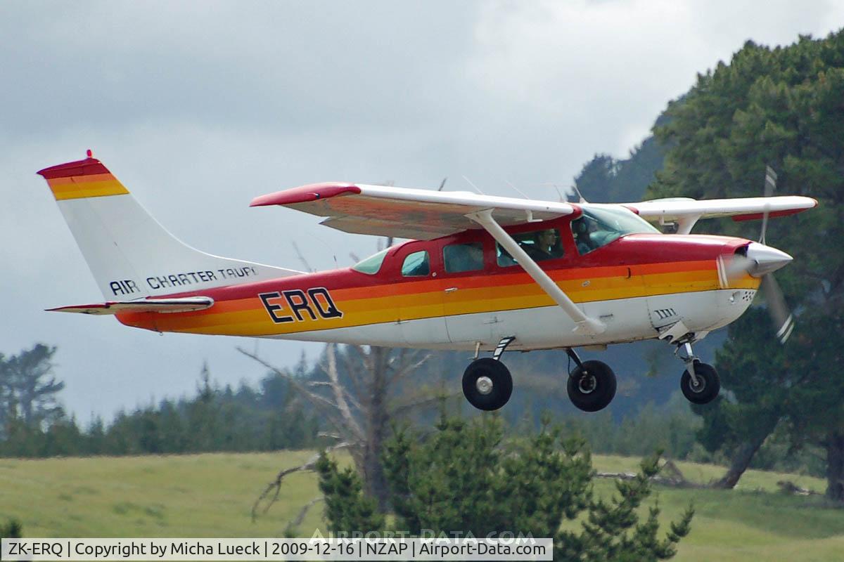 ZK-ERQ, 1971 Cessna U206F Stationair C/N U20601738, At Taupo