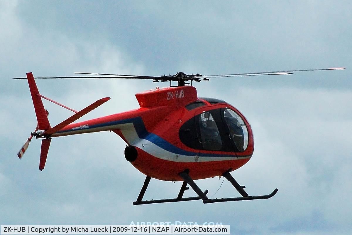 ZK-HJB, Hughes 369HS C/N 110291S, At Taupo