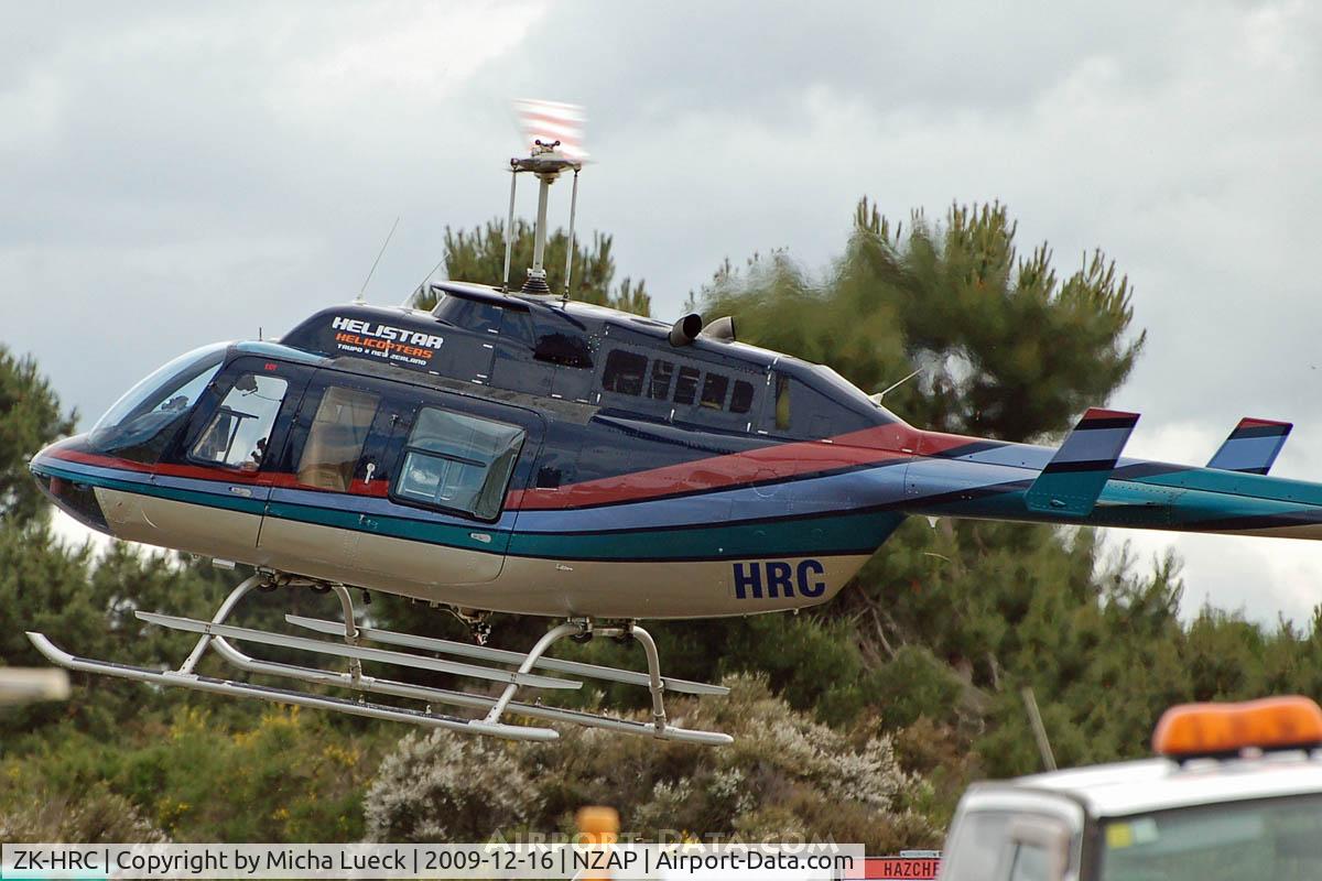 ZK-HRC, 1977 Bell 206L LongRanger C/N 45102, At Taupo