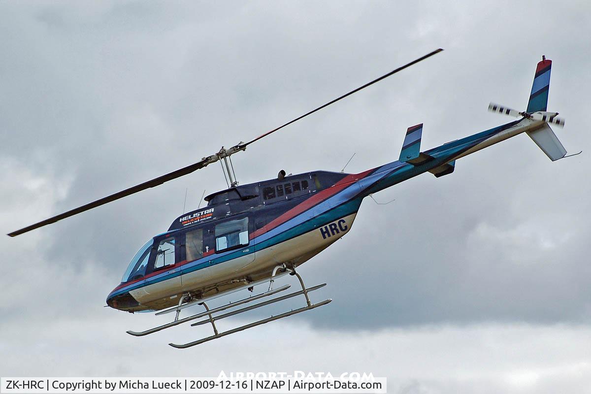 ZK-HRC, 1977 Bell 206L LongRanger C/N 45102, At Taupo
