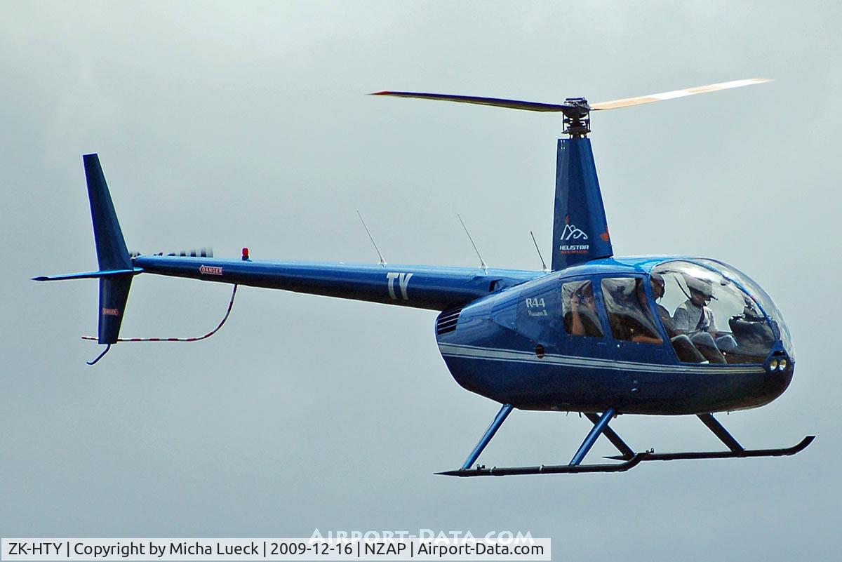 ZK-HTY, 2007 Robinson R44 II C/N 11523, At Taupo