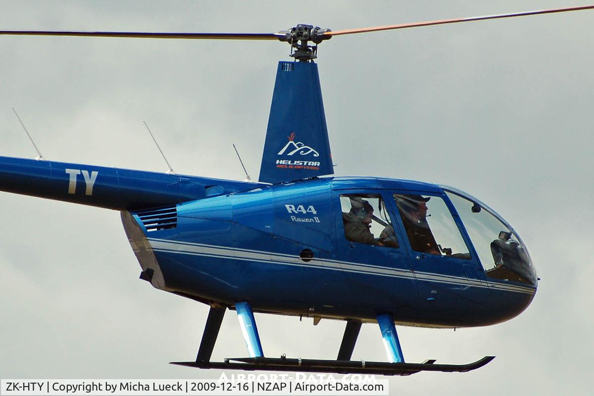 ZK-HTY, 2007 Robinson R44 II C/N 11523, At Taupo