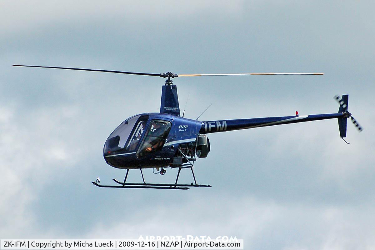 ZK-IFM, Robinson R22 Beta C/N 1628, At Taupo
