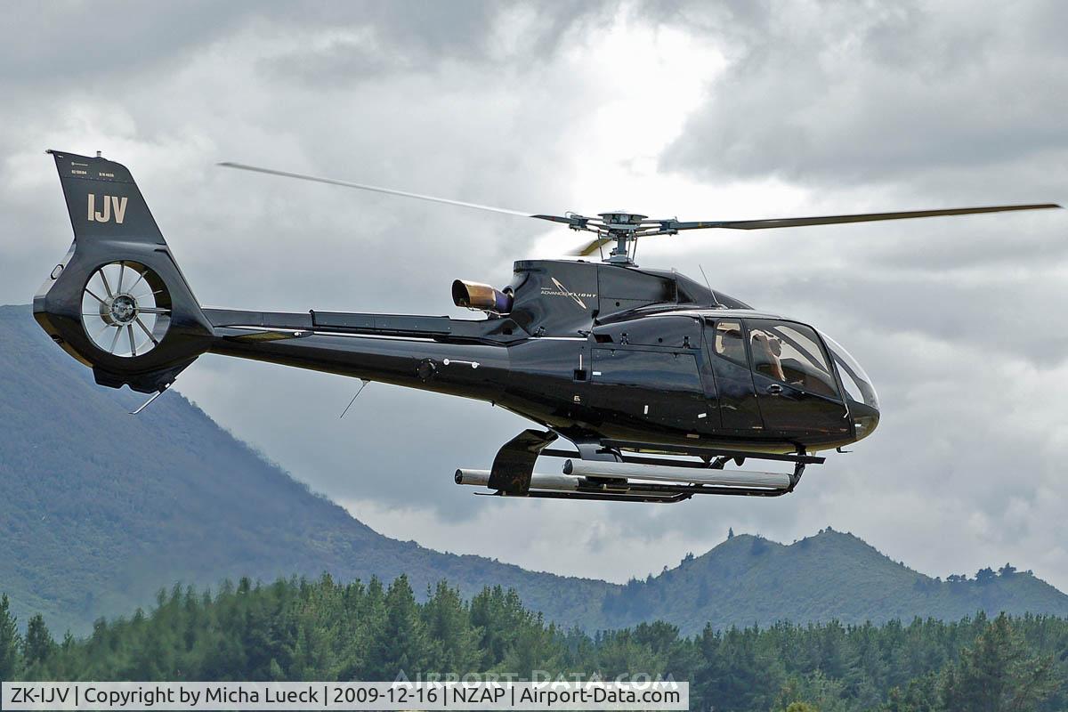 ZK-IJV, 2009 Eurocopter EC-130B-4 (AS-350B-4) C/N 4639, At Taupo