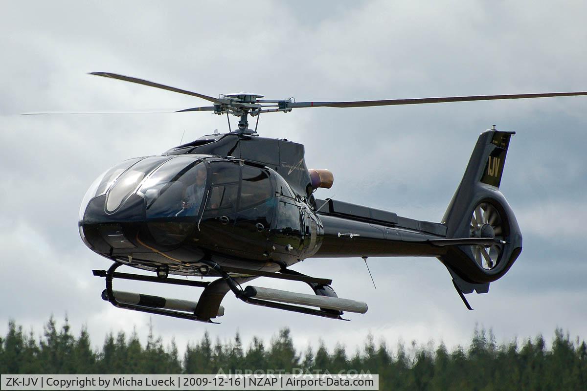 ZK-IJV, 2009 Eurocopter EC-130B-4 (AS-350B-4) C/N 4639, At Taupo
