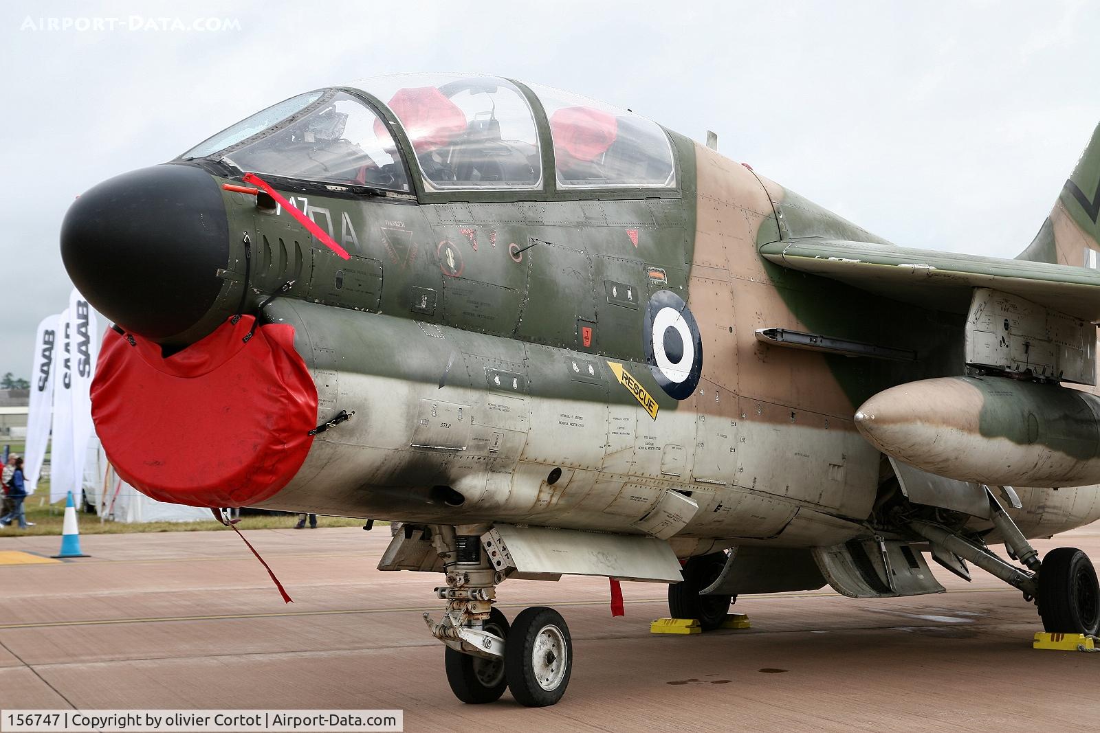 156747, LTV TA-7C Corsair II C/N E-014, RIAT