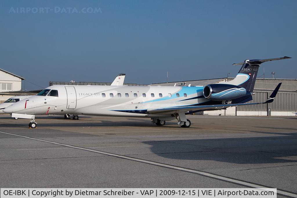 OE-IBK, 2009 Embraer ERJ-135BJ 600 Legacy C/N 14501110, Embraer 135