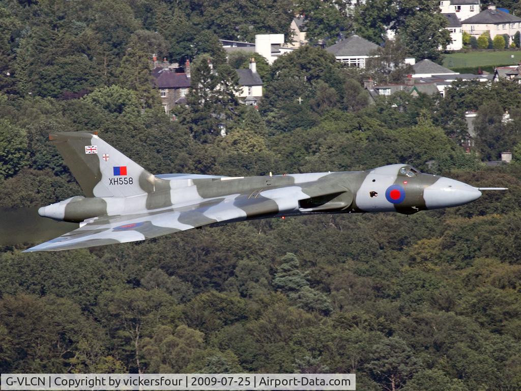 G-VLCN, 1960 Avro Vulcan B.2 C/N Set 12, Vulcan to the sky trust. Windermere Air Show 2009.