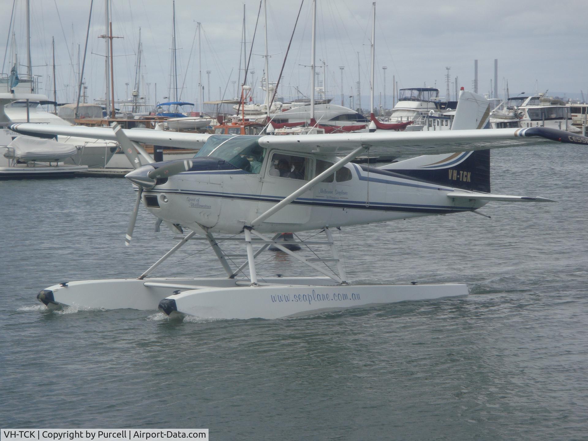 VH-TCK, 1975 Cessna A185F Skywagon 185 C/N 18502770, Williamstown, Melbourne Australia Jan 2010
