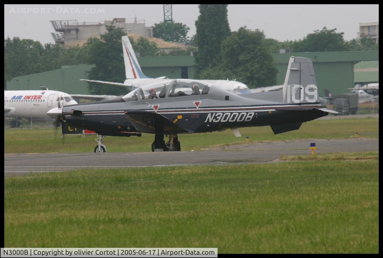 N3000B, 2006 Raytheon 3000 (T-6) C/N PH-1, Paris air show 2005