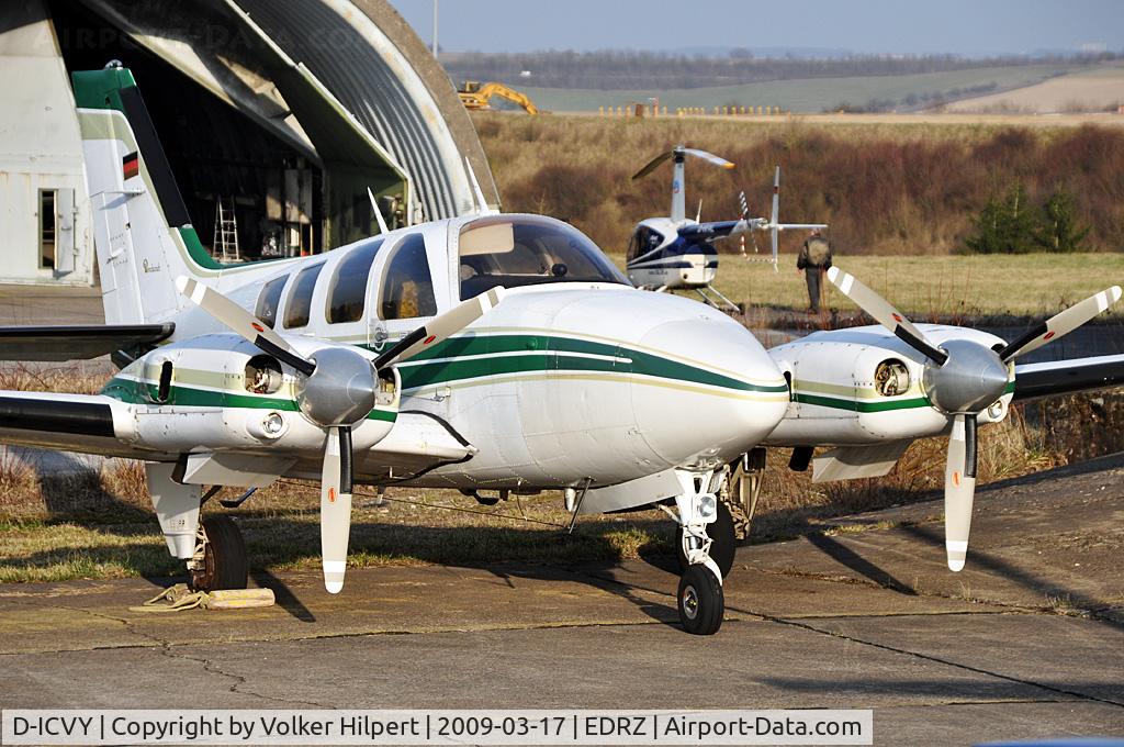 D-ICVY, Beechcraft 58P Pressurized Baron C/N TJ-46, at zqw