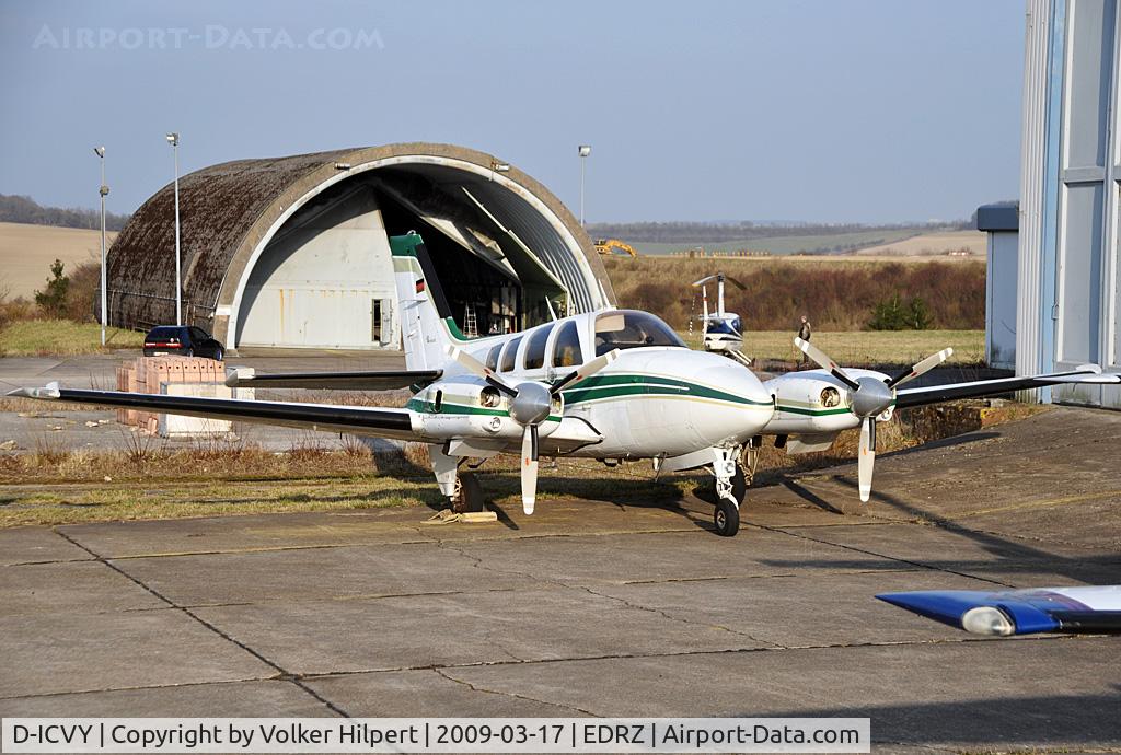 D-ICVY, Beechcraft 58P Pressurized Baron C/N TJ-46, Baron 58