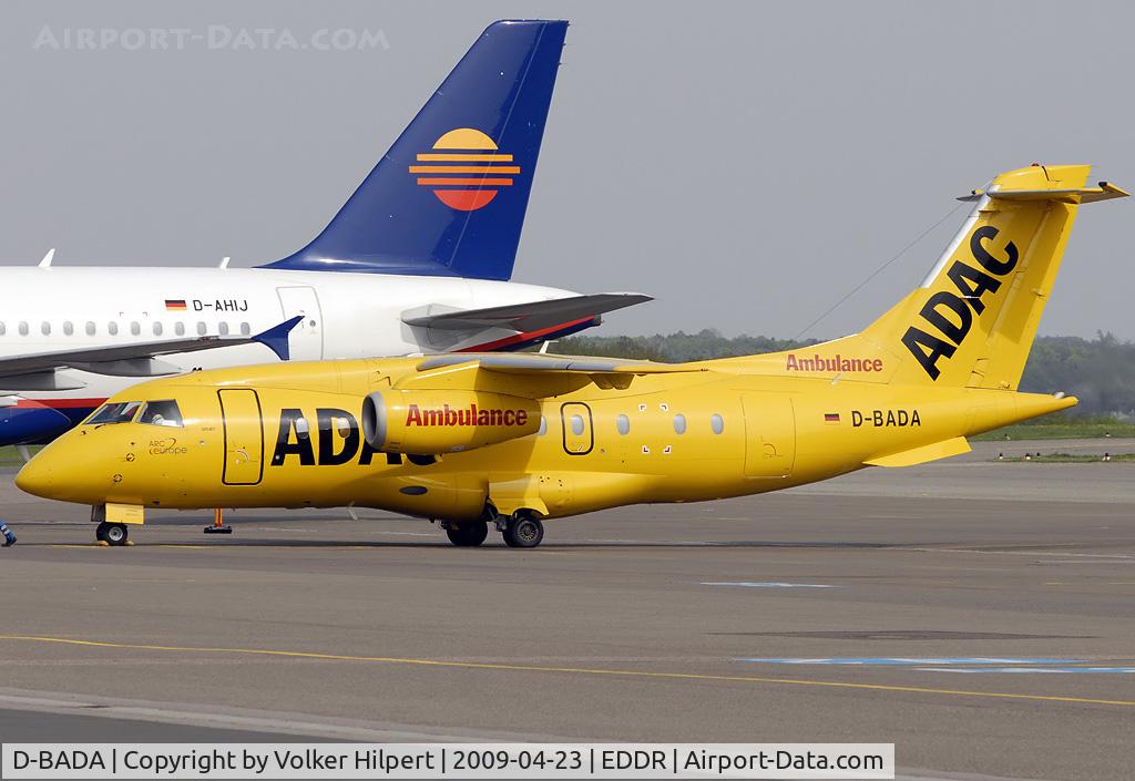 D-BADA, 1998 Fairchild Dornier 328-310 328JET C/N 3224, rescue flight
