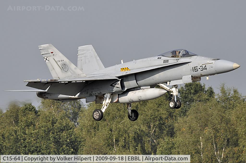 C15-64, McDonnell Douglas EF-18A Hornet C/N 0865/A587, EF-18A