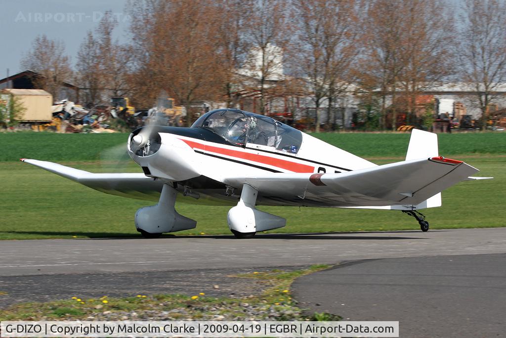 G-DIZO, 1965 Jodel D-120 Paris-Nice C/N 326, Jodel D-120 Paris-Nice at Breighton Airfield, UK in 2009.