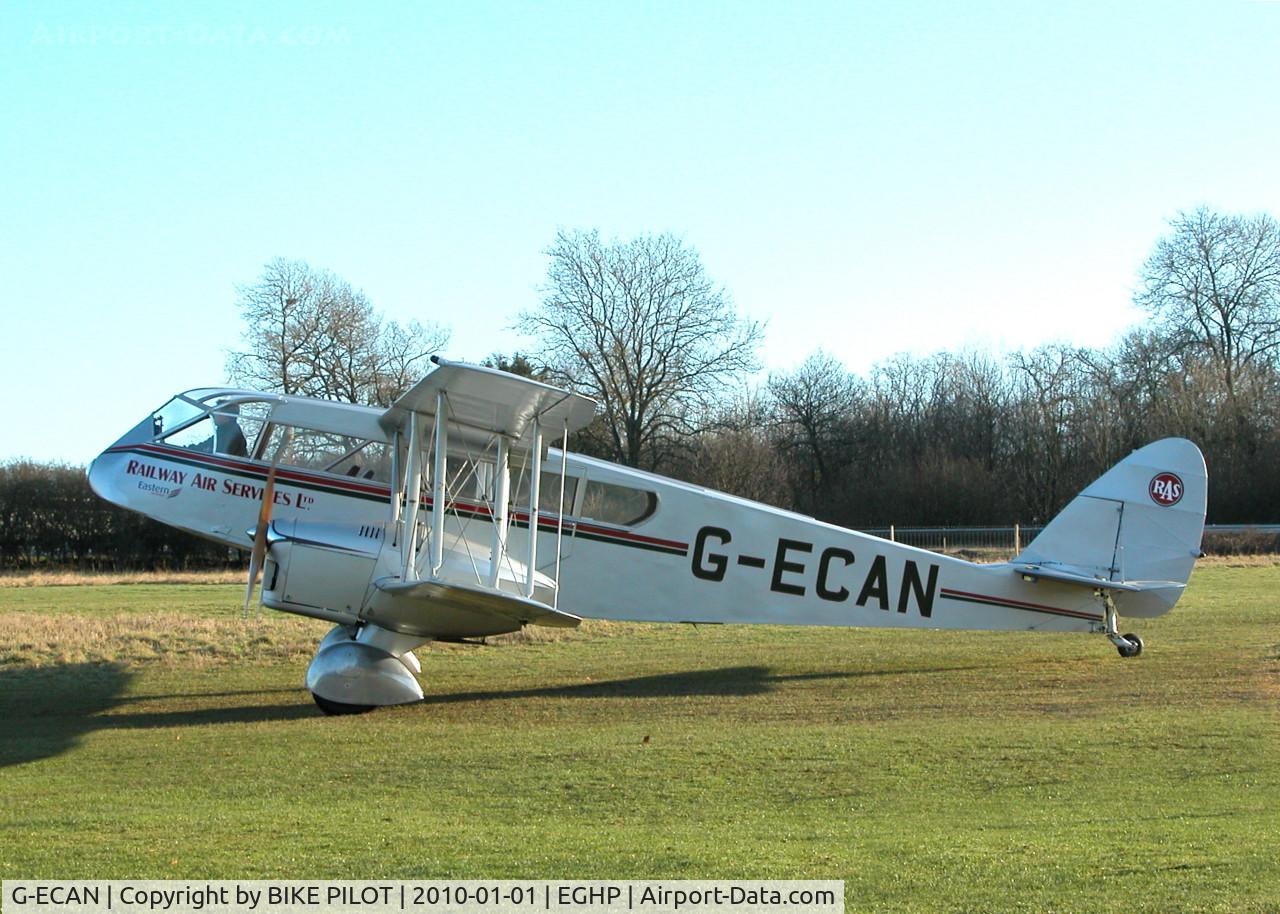 G-ECAN, 1943 De Havilland Australia DH-84 Dragon 3 C/N DHA2048, NEW YEARS DAY FLY-IN